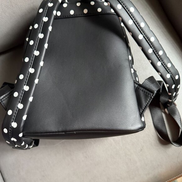 Minnie Mouse Polka Dot Mini Backpack By Disney Loungefly - Picture 5 of 8